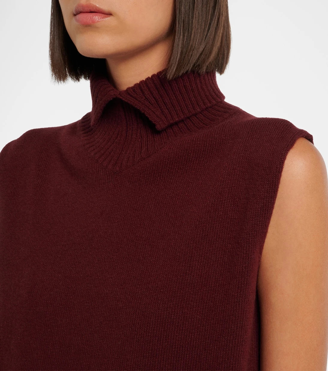 Jil Sander - Wool turtleneck sweater vest
