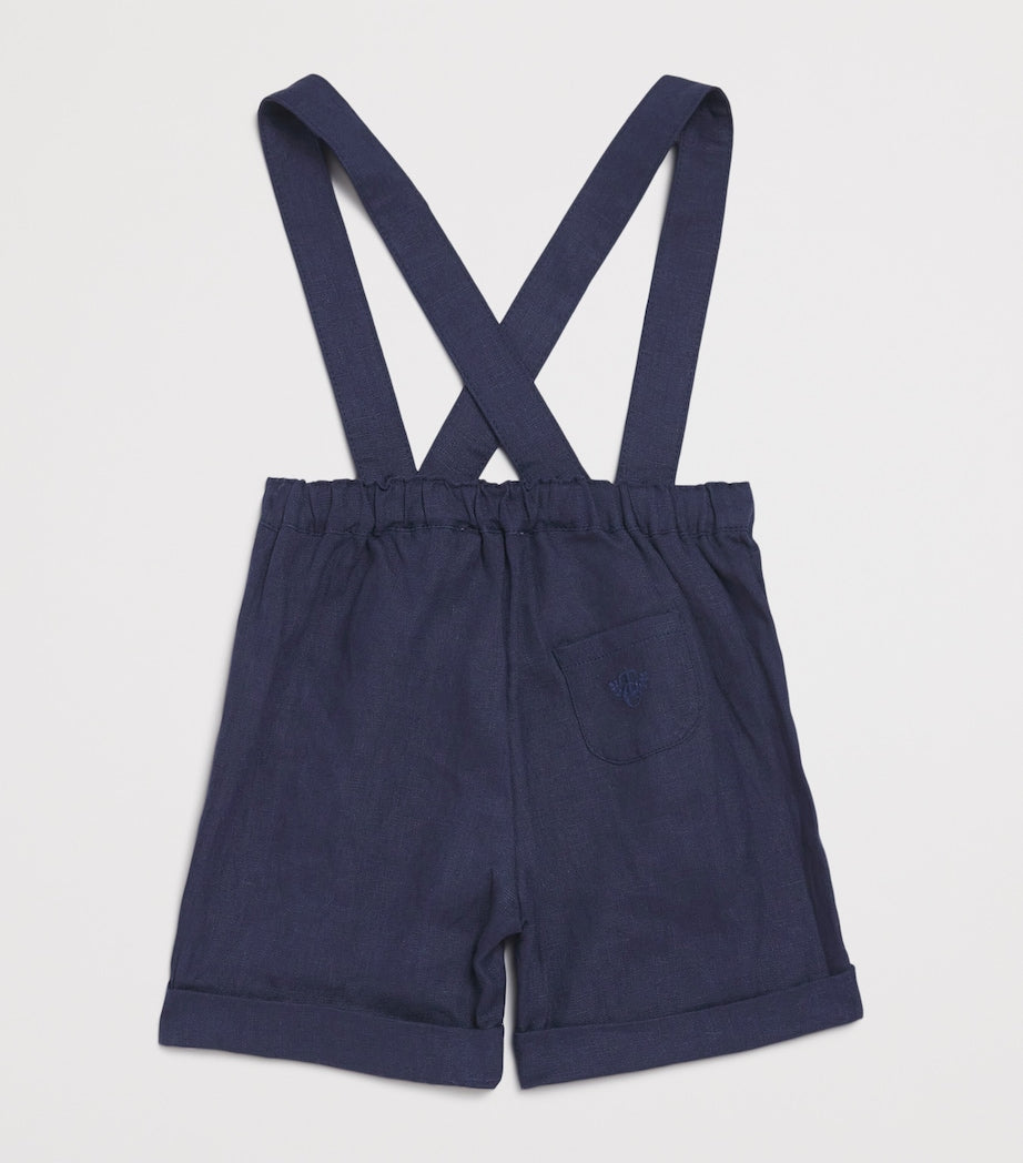 Tartine et Chocolat Linen Chino Shorts and Bracers (3-36 Months)