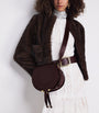 Chloé Red Small Leather Marcie Saddle Bag