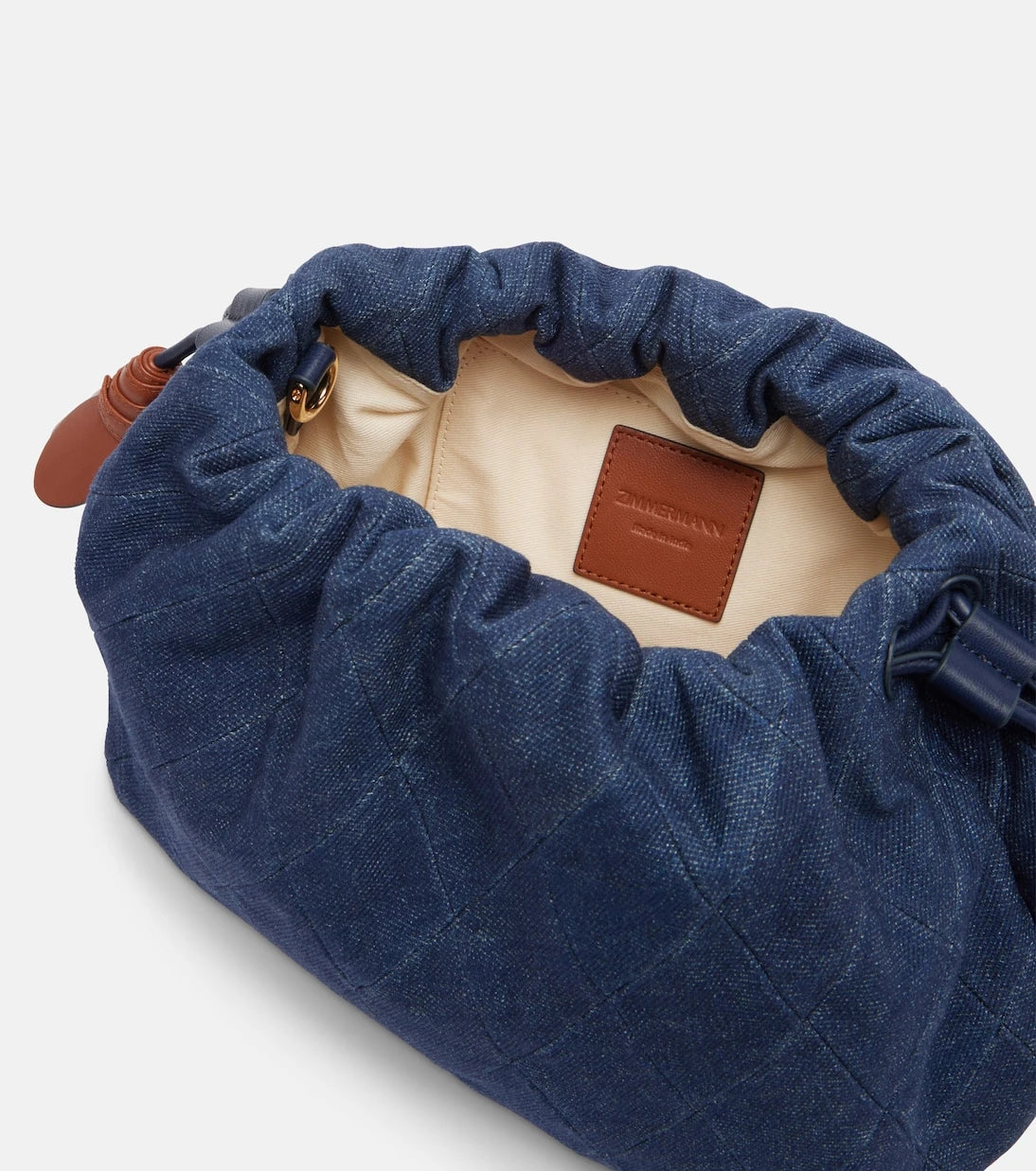 Zimmermann - Cloud 91 Small denim clutch