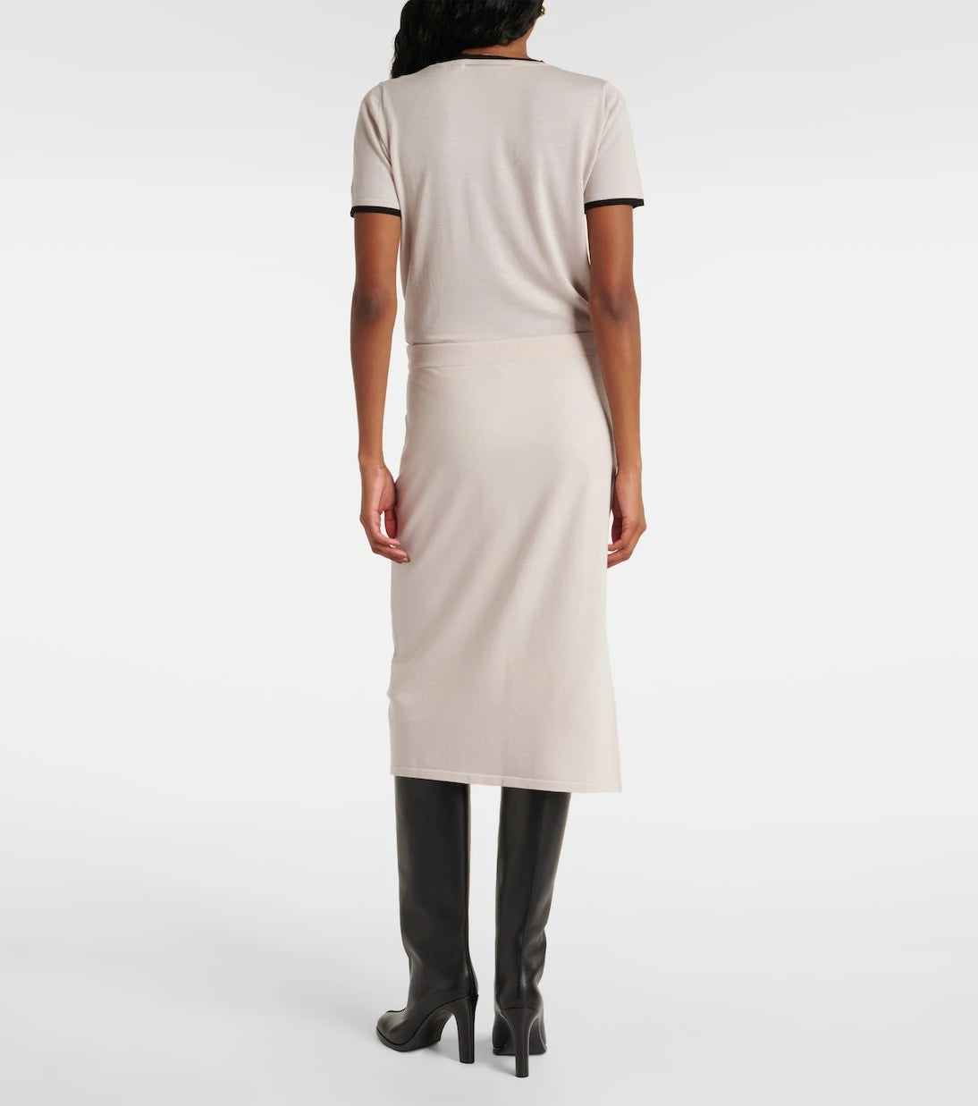 'S Max Mara - Alice wool-blend midi skirt