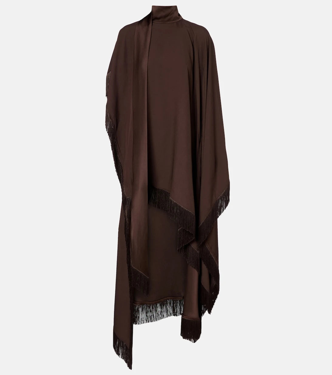 Taller Marmo - California saçaklı saten kaftan