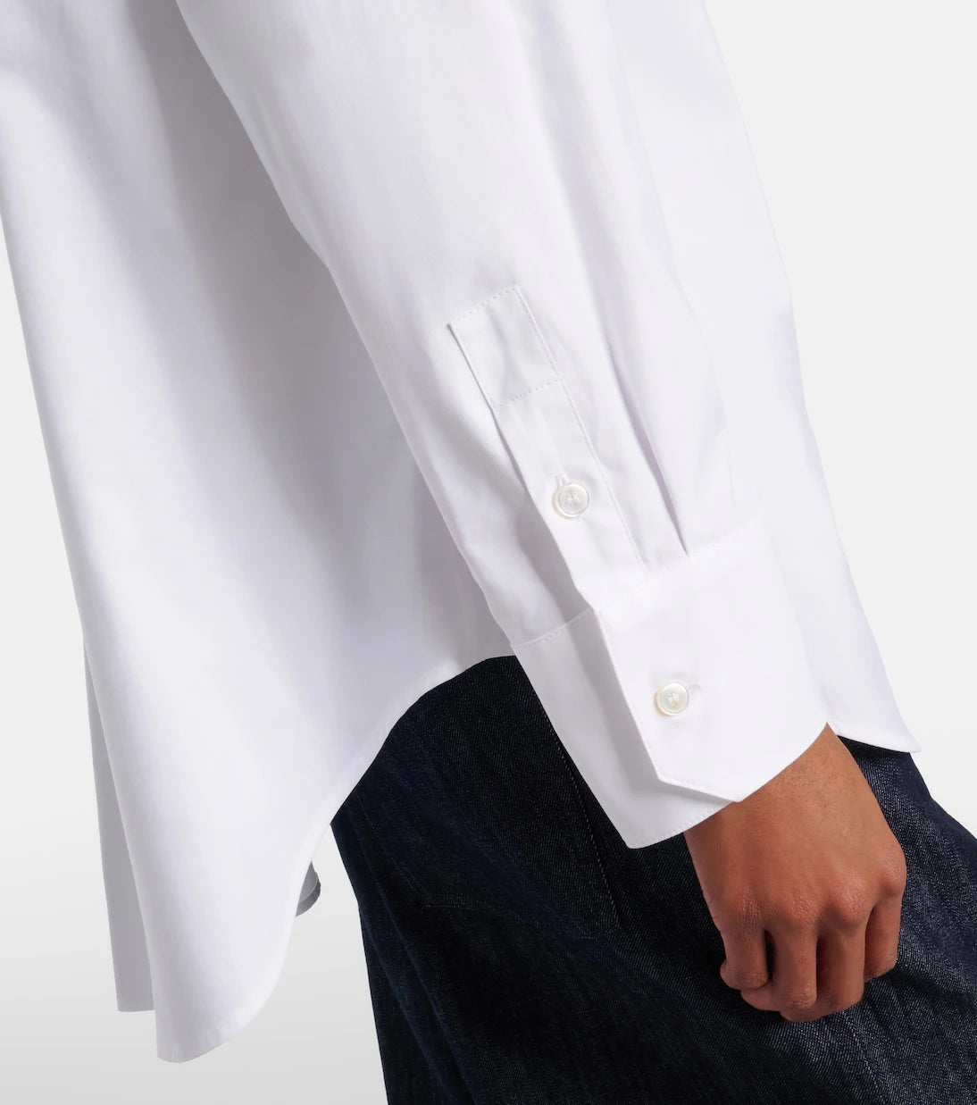'S Max Mara - Adele cotton poplin shirt
