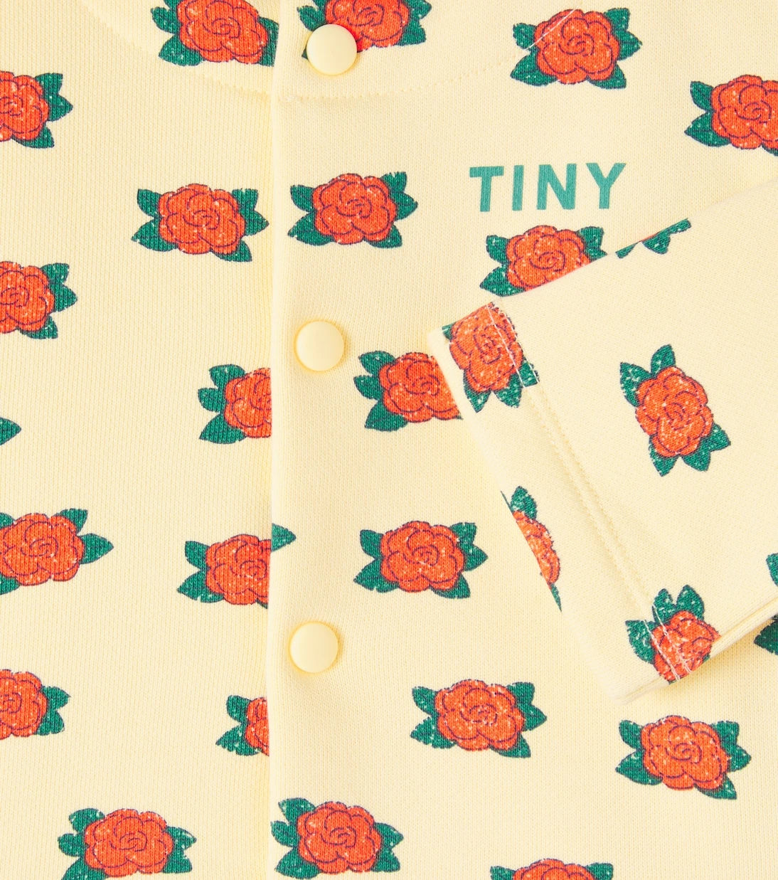 Tinycottons - Baby floral cotton jersey cardigan