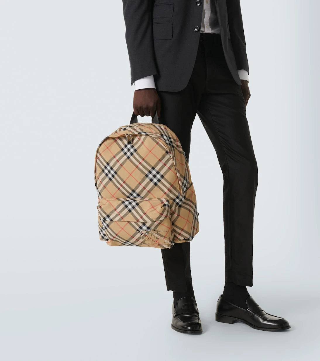 Burberry - Burberry Check backpack