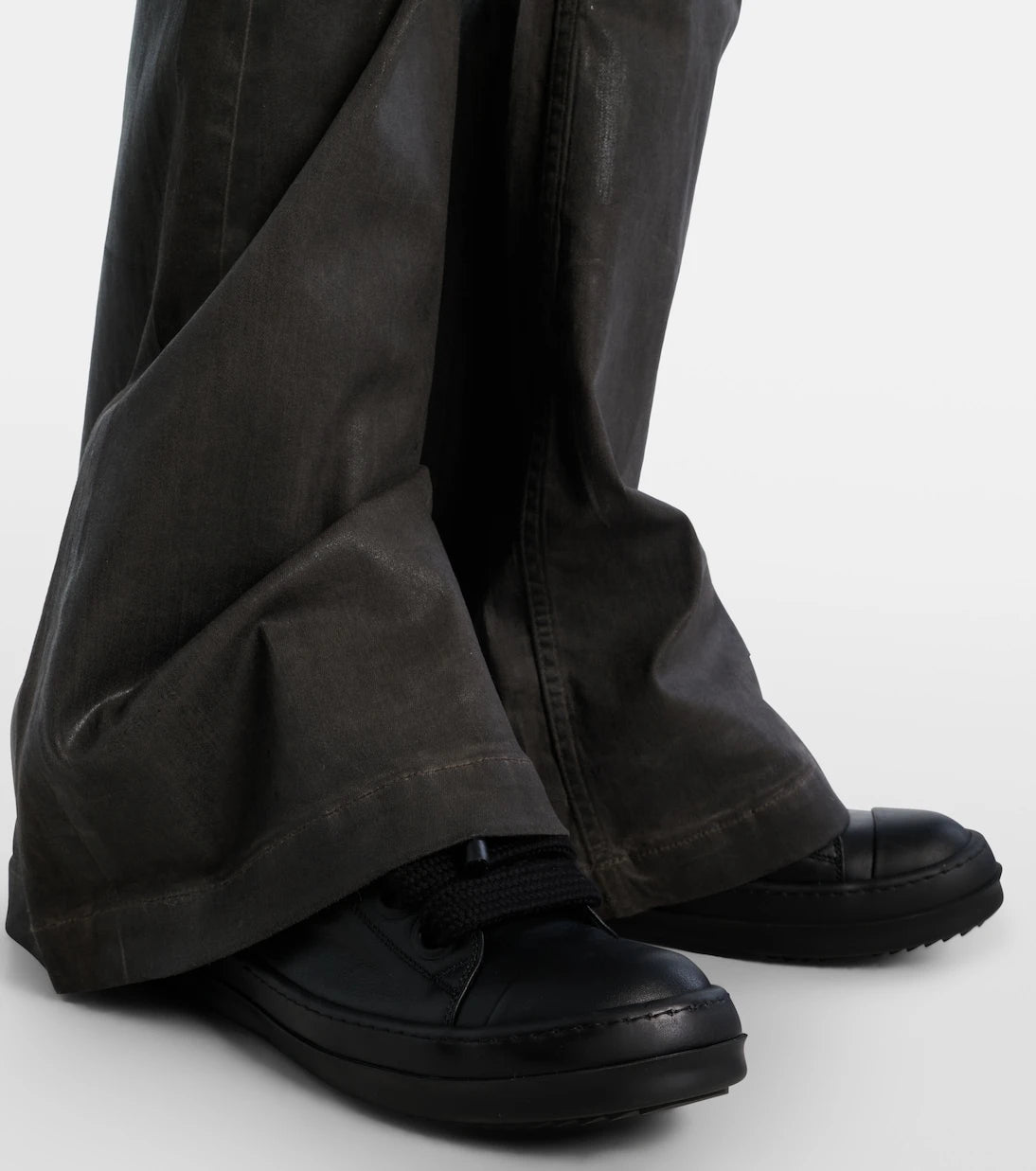 Rick Owens - Jumbolace leather sneakers