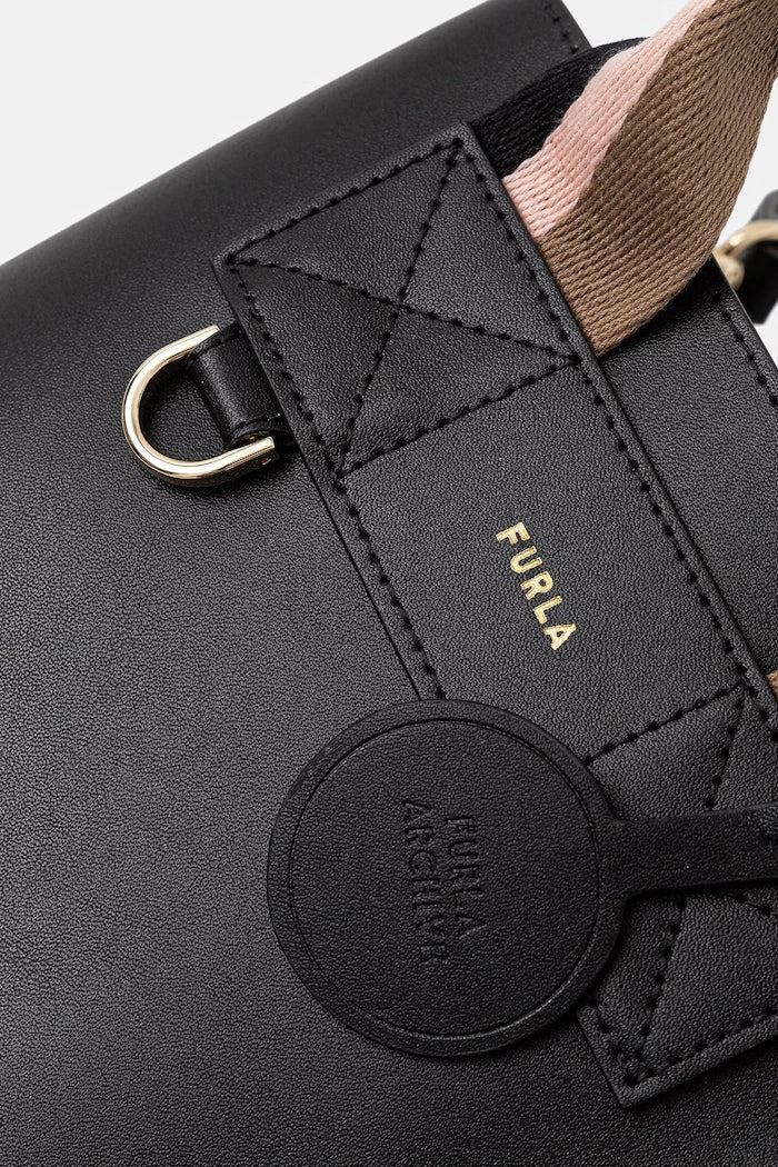 Furla дамска чанта crossbody от кожа Divide It Mini Tote