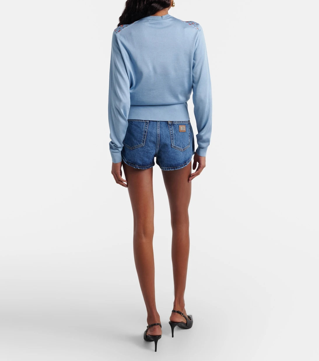 Dolce&Gabbana - Denim micro shorts