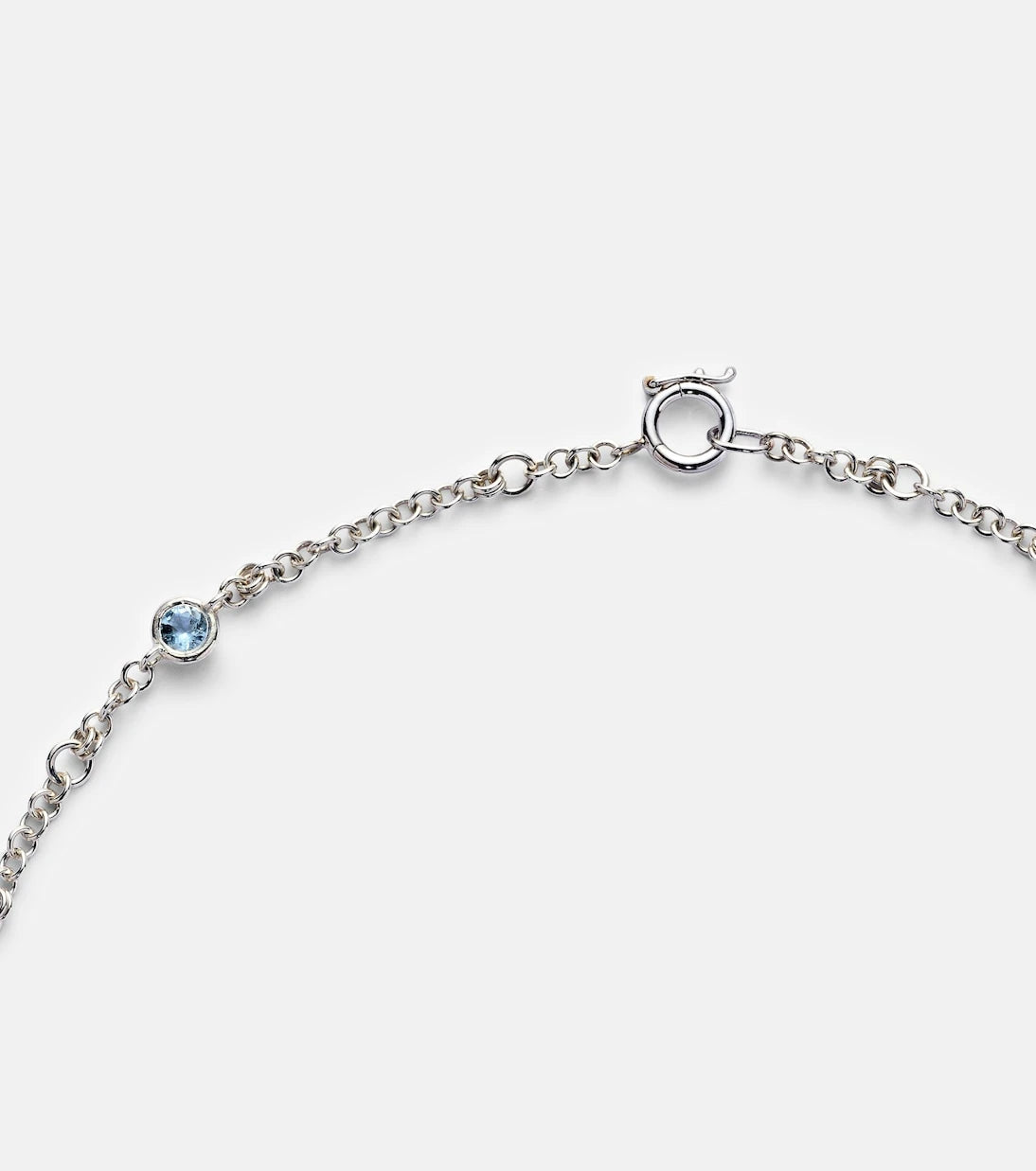 Spinelli Kilcollin - Gravity Estrella sterling silver necklace with aquamarines