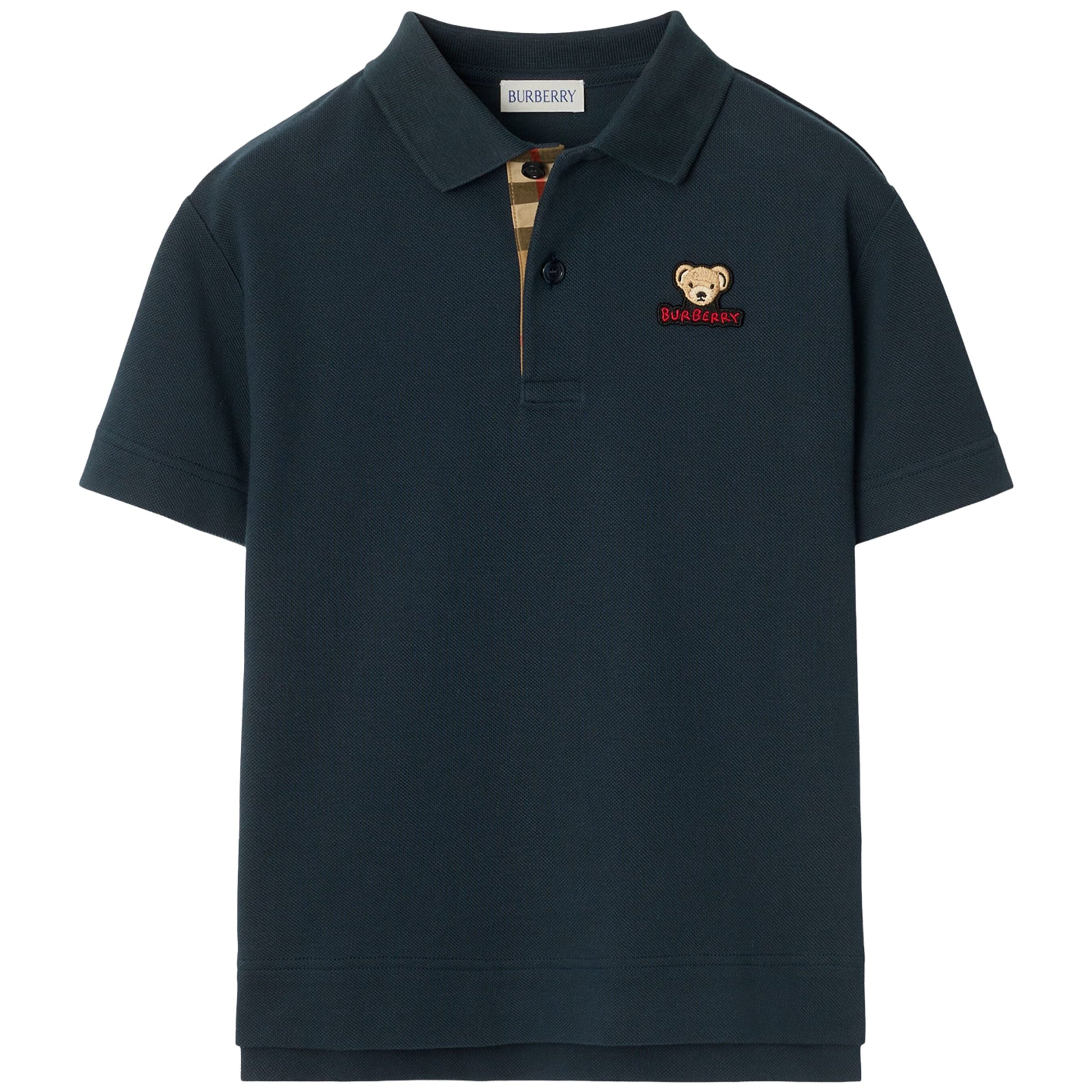 Burberry Kids Cotton Polo Shirt (3-12 Years)