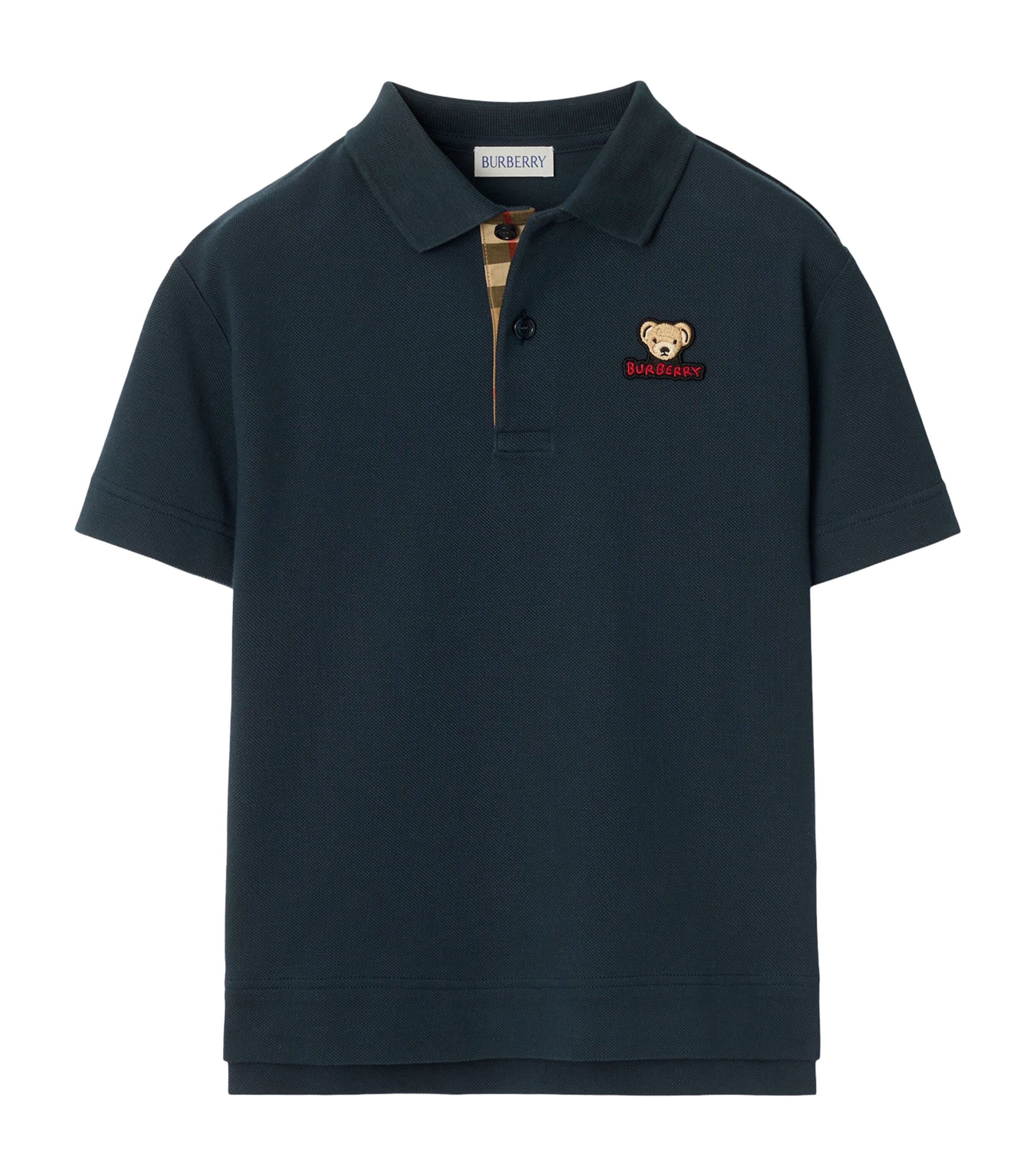 Burberry Kids Cotton Polo Shirt (3-12 Years)