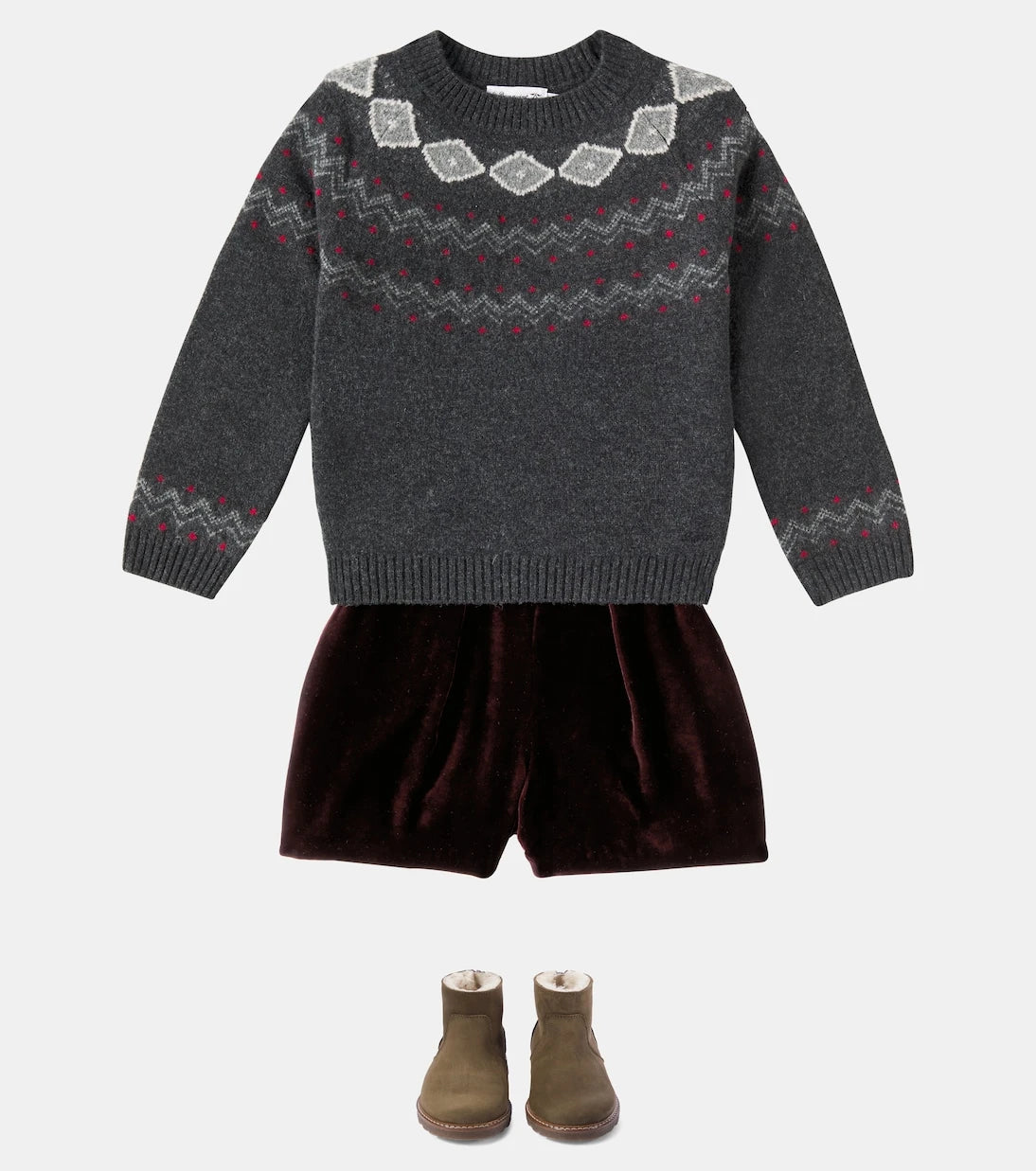 Bonpoint - Grimaldi jacquard wool sweater