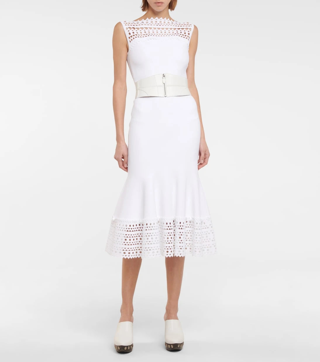 Alaïa - Leather clogs