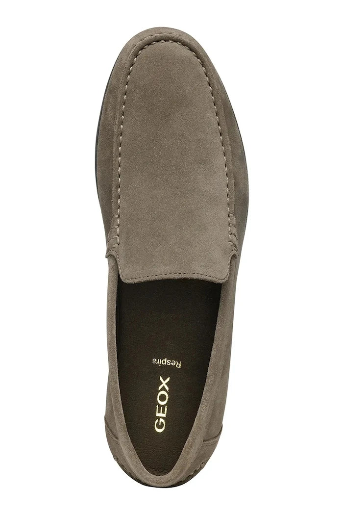 Велурени мокасини Geox U SIRON