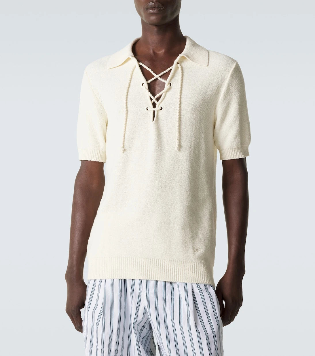 Dolce&Gabbana - Cotton-blend polo shirt