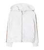 Burberry Kids Cotton Check Hoodie (3-12 Years)