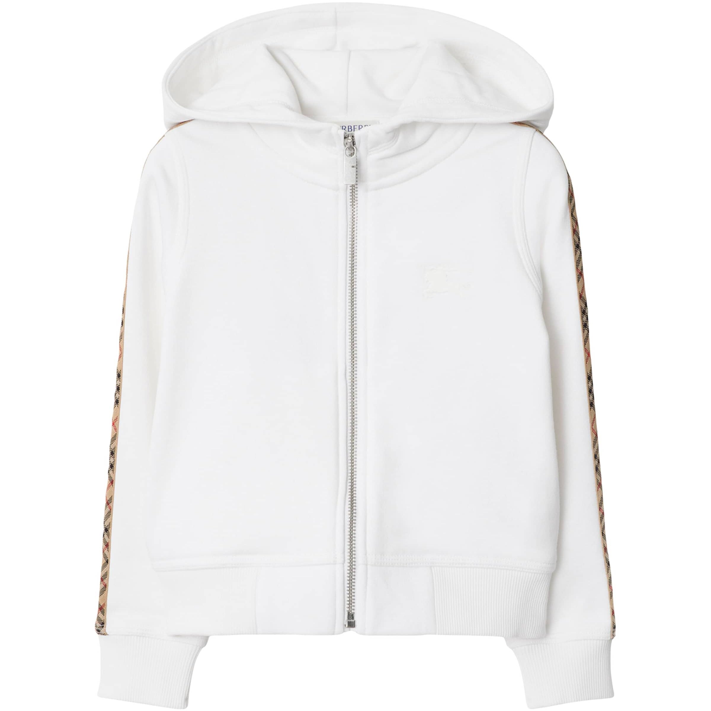 Burberry Kids Cotton Check Hoodie (3-12 Years)