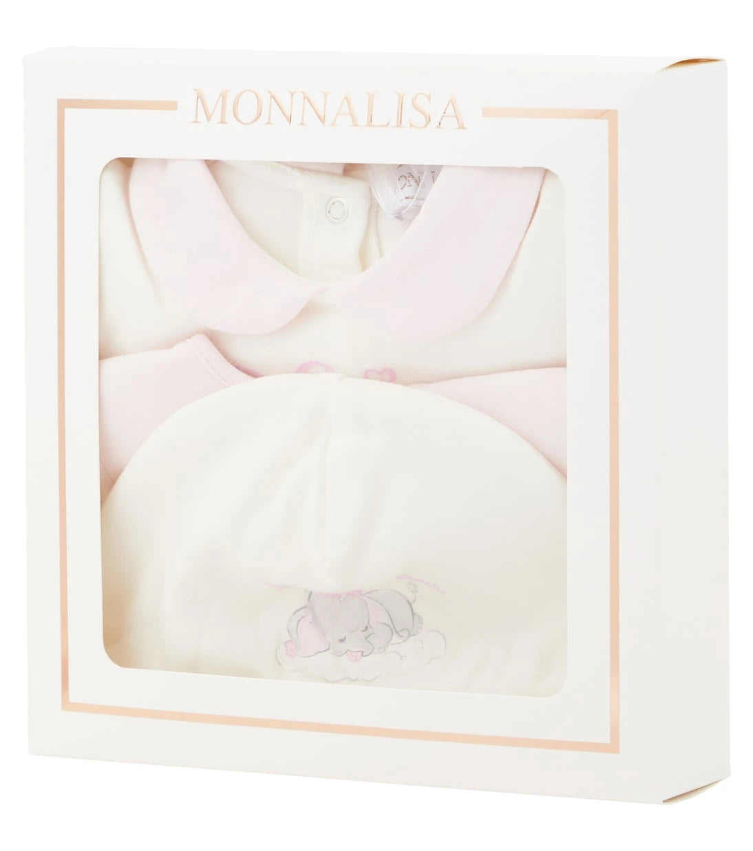 Monnalisa - Bebek baskılı pamuklu set