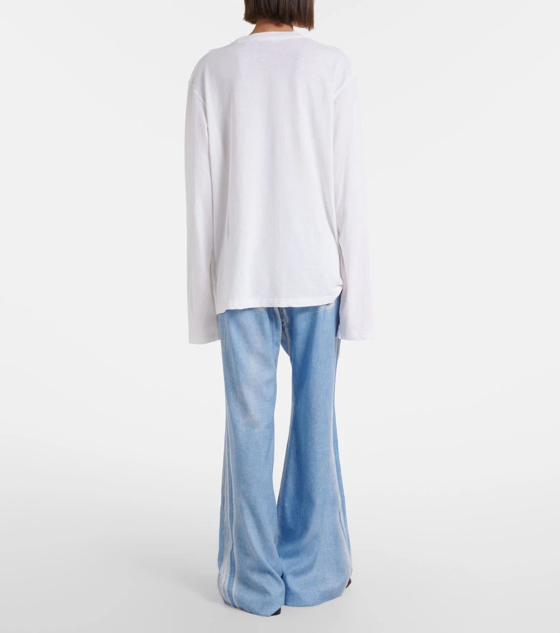 Acne Studios - Printed wide-leg pants