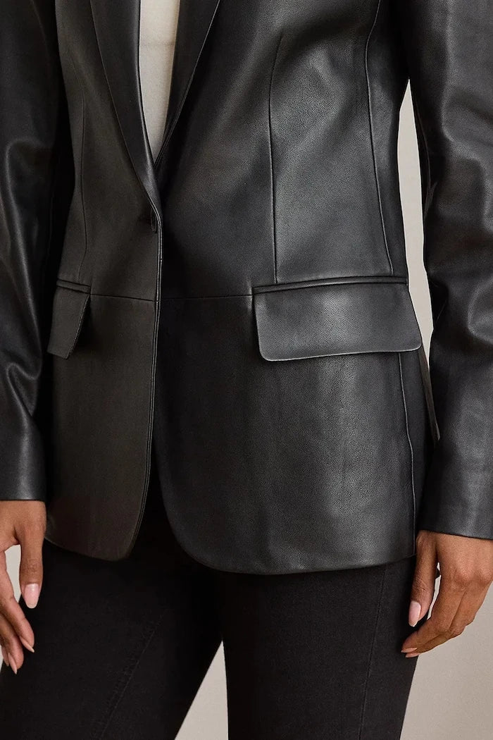Lauren Ralph Lauren Kadın Deri Ceket