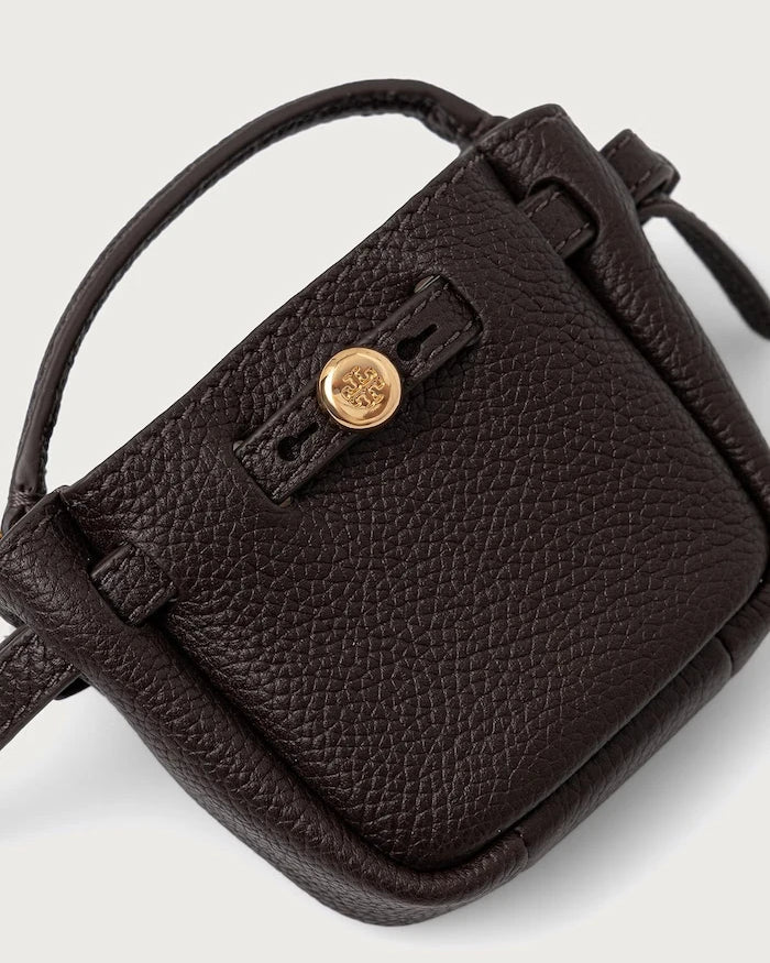 Tory Burch Romy deri kadın anahtarlık