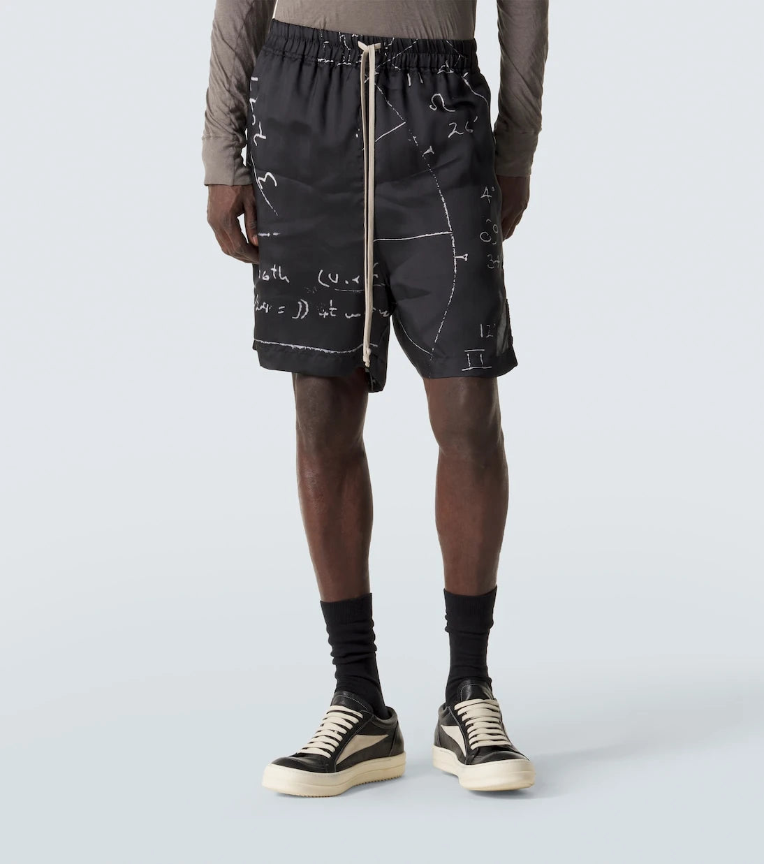 Rick Owens - Printed shorts