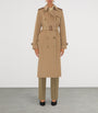 Burberry Beige Cashmere Long Kensington Heritage Trench Coat