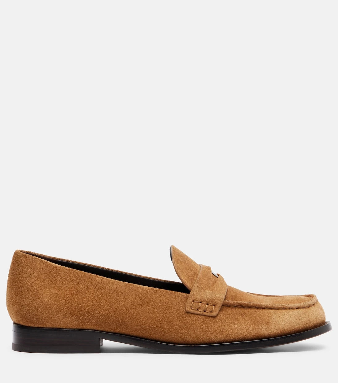 Tory Burch - Suede penny loafers