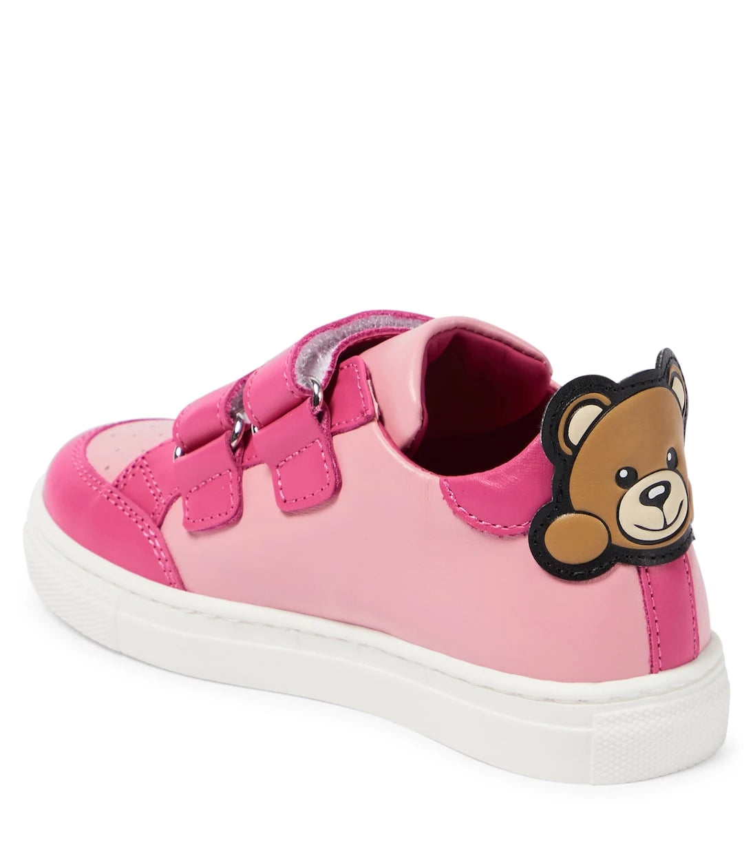Moschino Kids - Teddy Bear leather sneakers