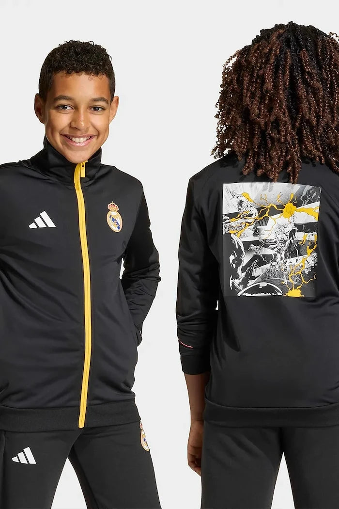 Детски суичър adidas Performance REAL MARVEL