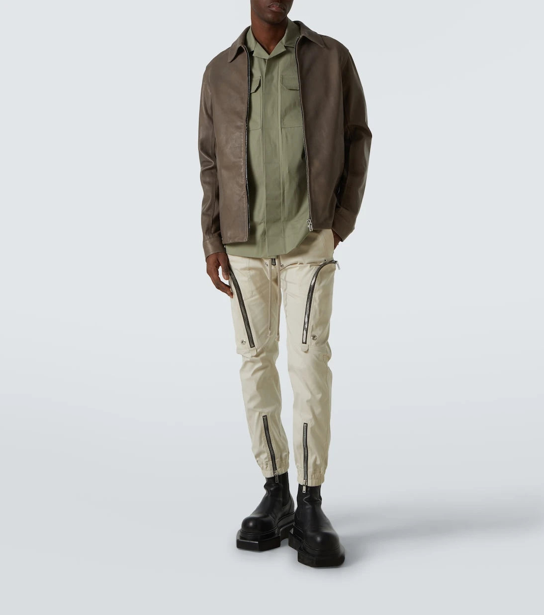 Rick Owens - Brad leather jacket