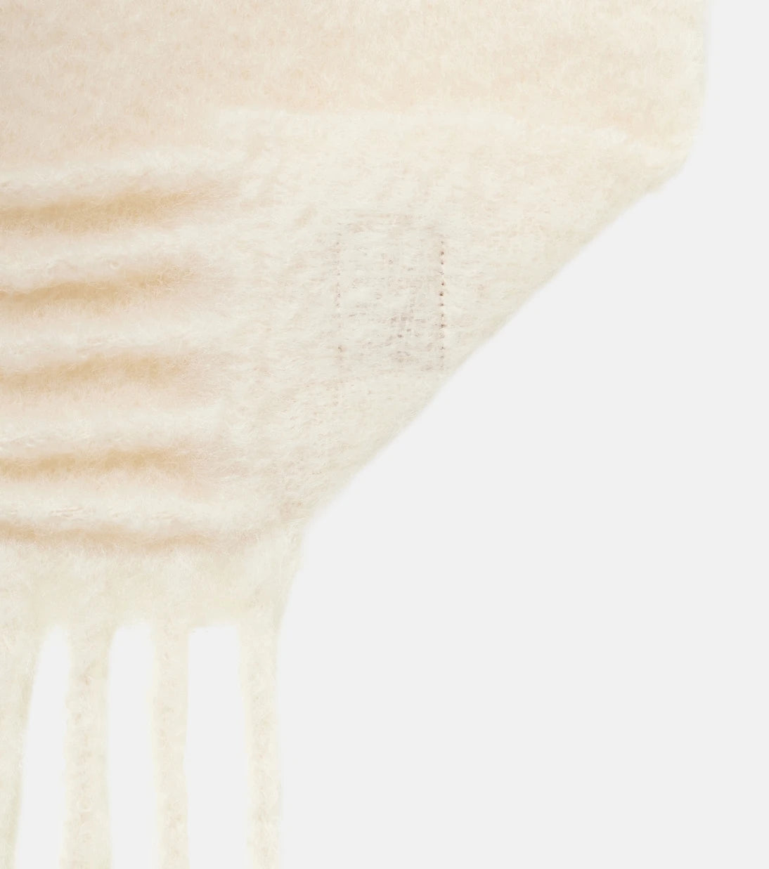 Loewe - Fringed mohair and wool-blend scarf