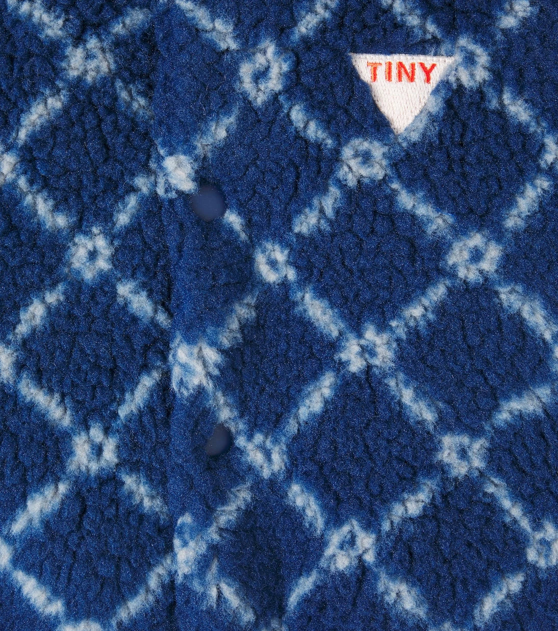 Tinycottons - Bebek kareli pelüş ceket