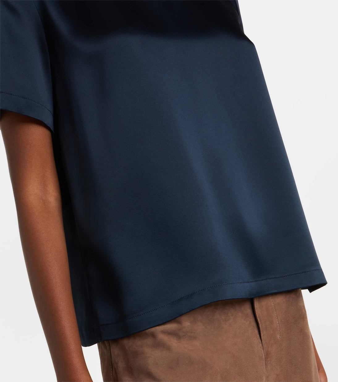 'S Max Mara - Satin T-shirt