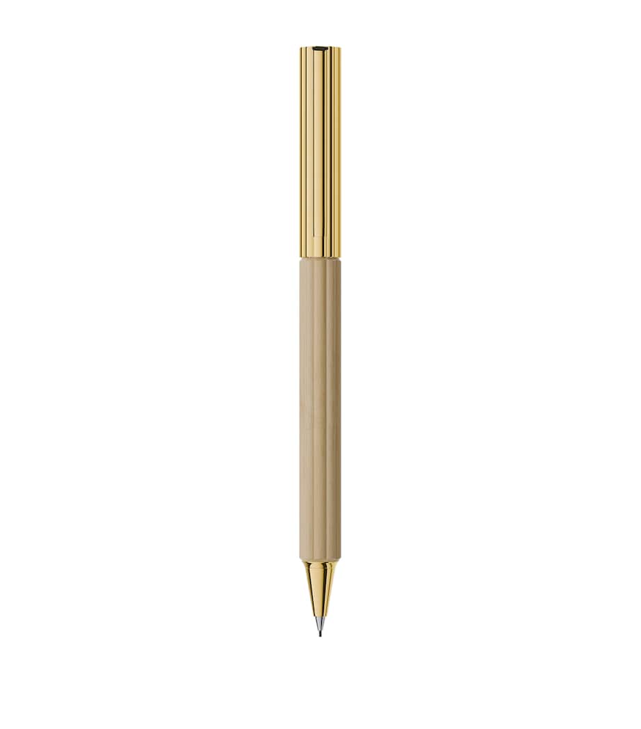 Graf von Faber-Castell Gold-Trim Hornbeam Wood Bloom Mechanical Pencil