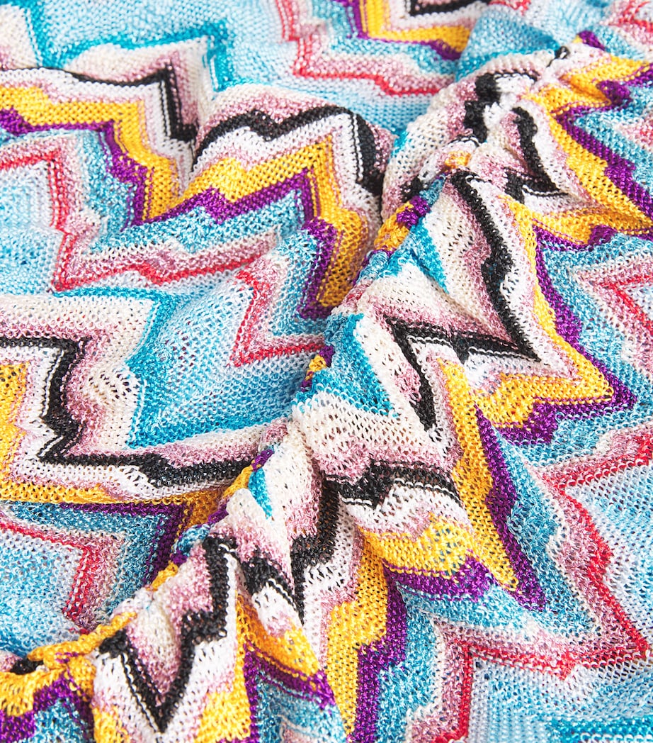 Missoni Multi Metallic-Knit Mini Dress