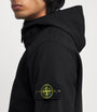 Stone Island Black Soft Shell Bomber Jacket