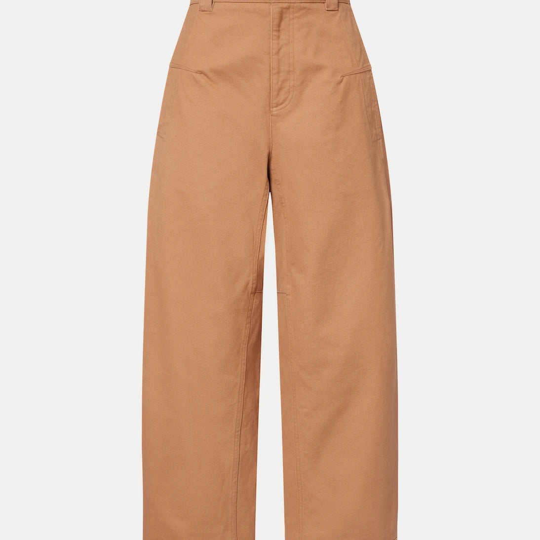 Chloé - Cropped barrel-leg pants