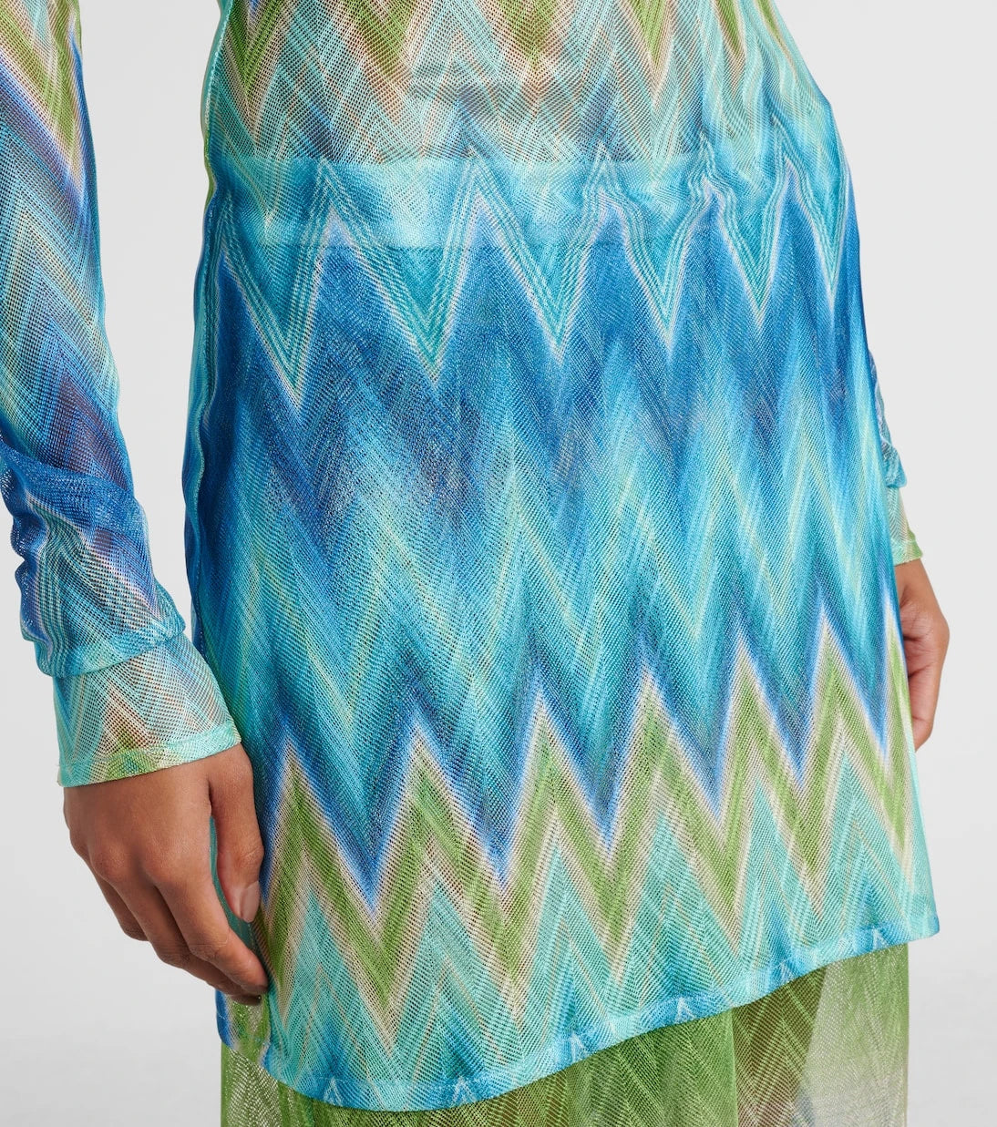 Missoni - Zigzag beach dress