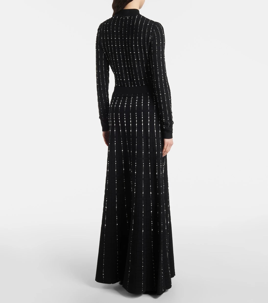 Joseph - Ribbed-knit cotton-blend maxi skirt