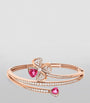 Rose Gold, Diamond and Rubellite Fiorever Bangle