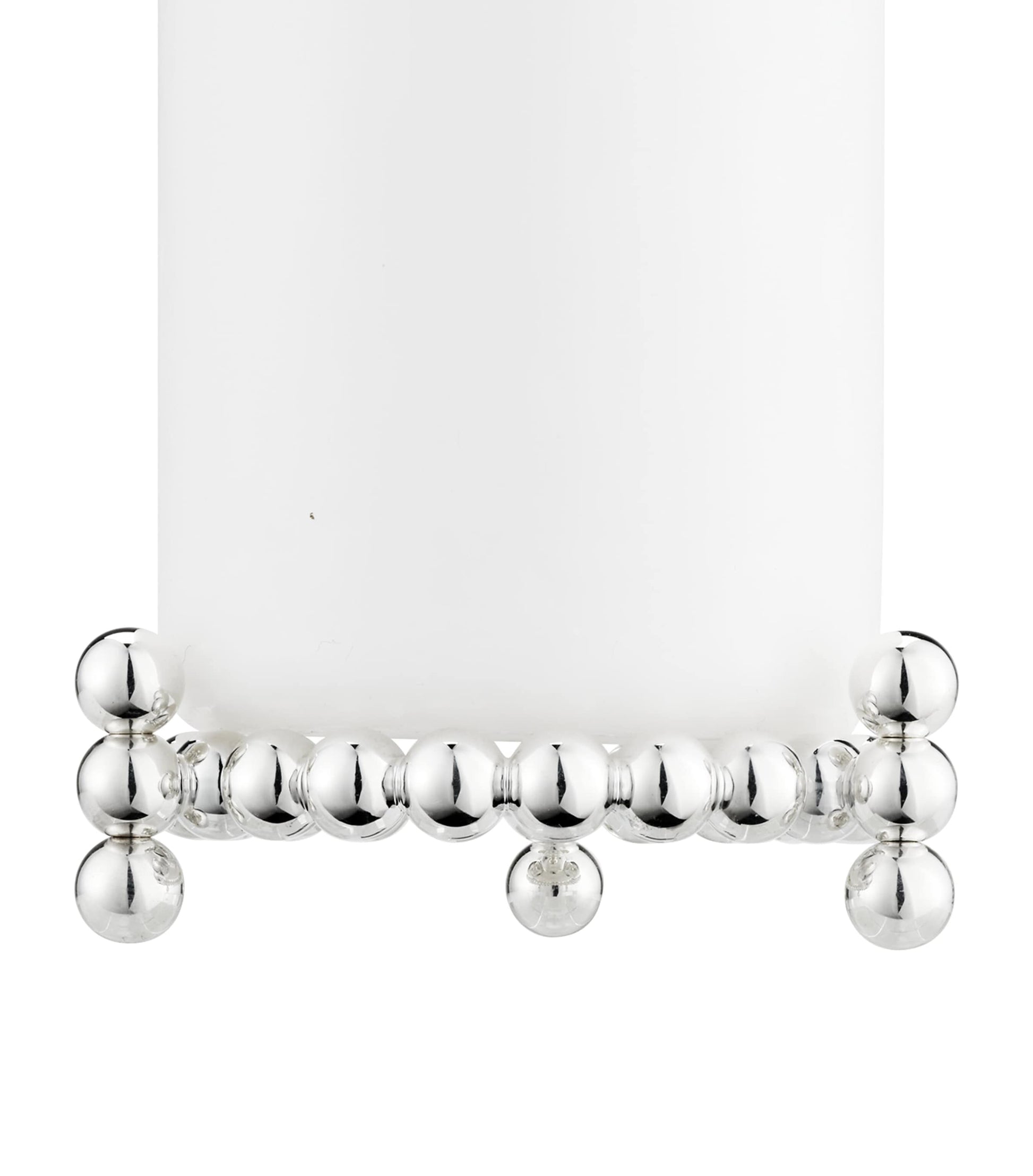 Christofle Silver-Plated Perles Candle Jewel