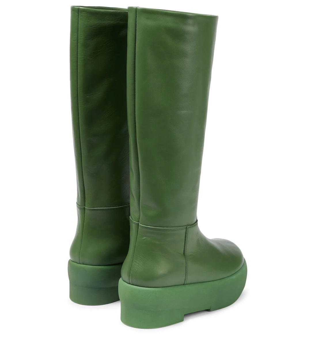 Gia Borghini - Gia 16 leather knee-high platform boots