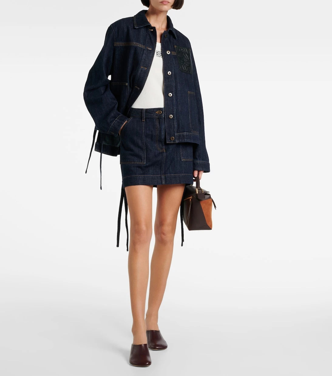 Loewe - Toy 45 leather mules