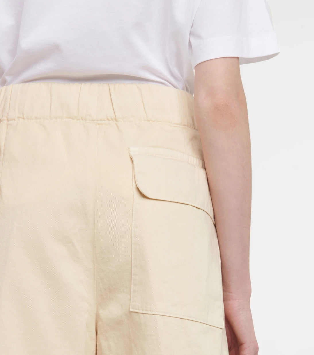 Dries Van Noten - Cotton wide-leg high-rise cropped pants
