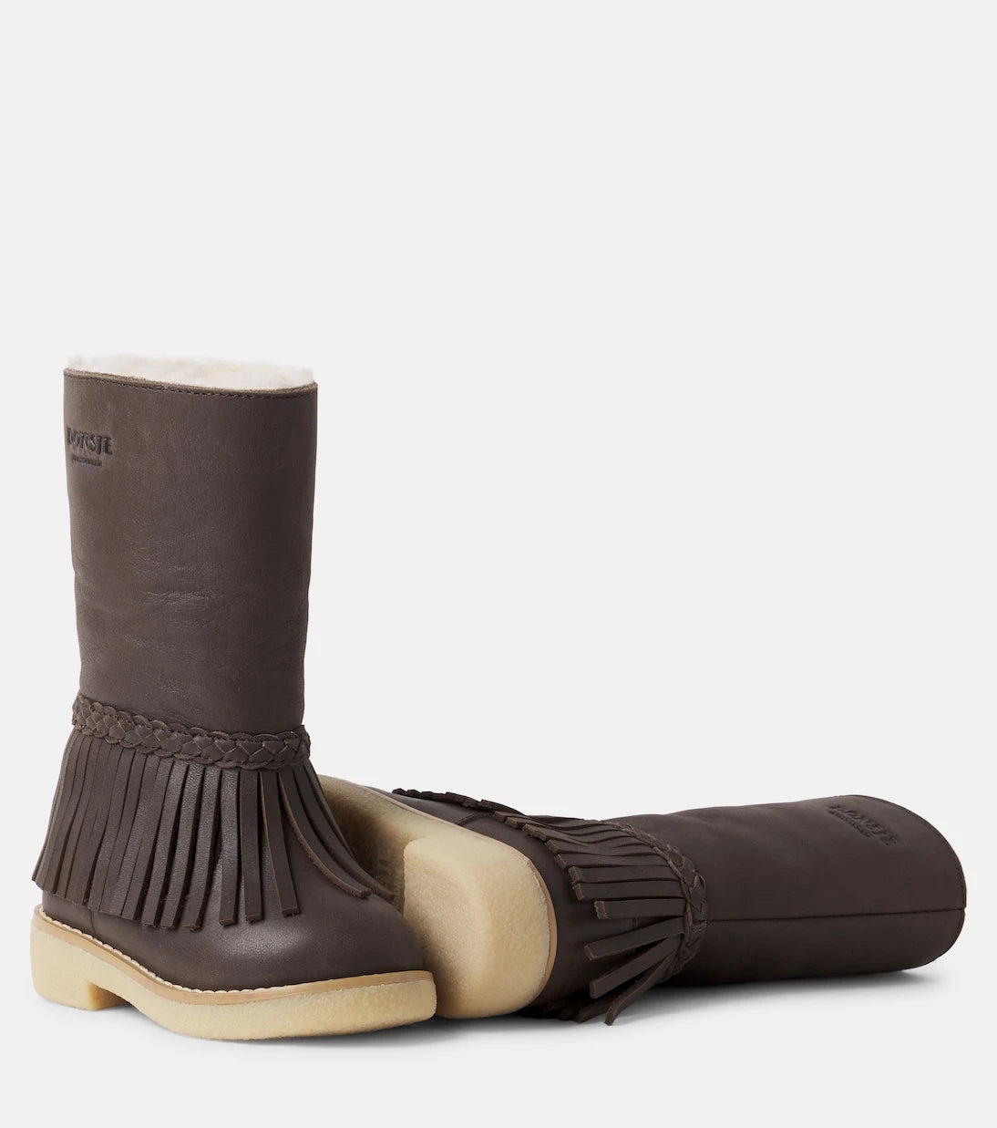 Donsje - Daffy fringed leather boots