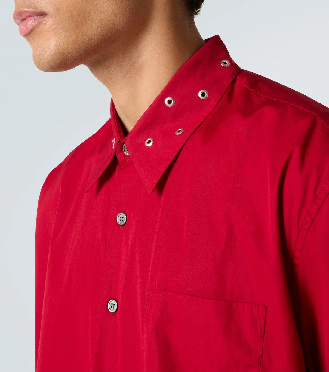 Our Legacy - Above embellished cotton poplin shirt