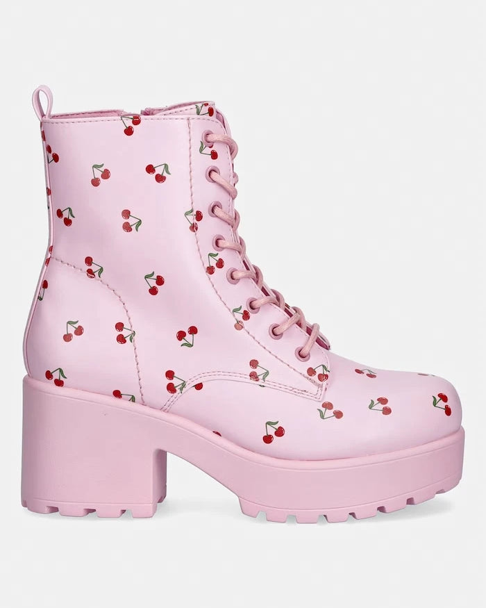 Кубинки Koi Footwear Cherry Passion Platform Boots