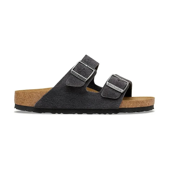 Birkenstock чехли от велур Arizona