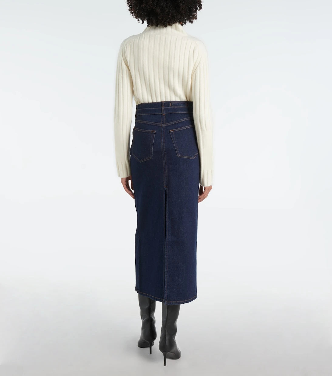 Proenza Schouler - Calder denim midi skirt
